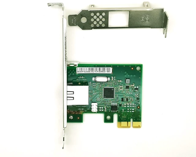 Alt view image 4 of 5 - 1.25Gb PCIe x1 Converged Ethernet Network Card, Single Copper RJ45 Port LAN Card Gigabit NIC with Intel I210-AT Chipset Server Support Windows Server/Windows/Linux/Vmware ESXI