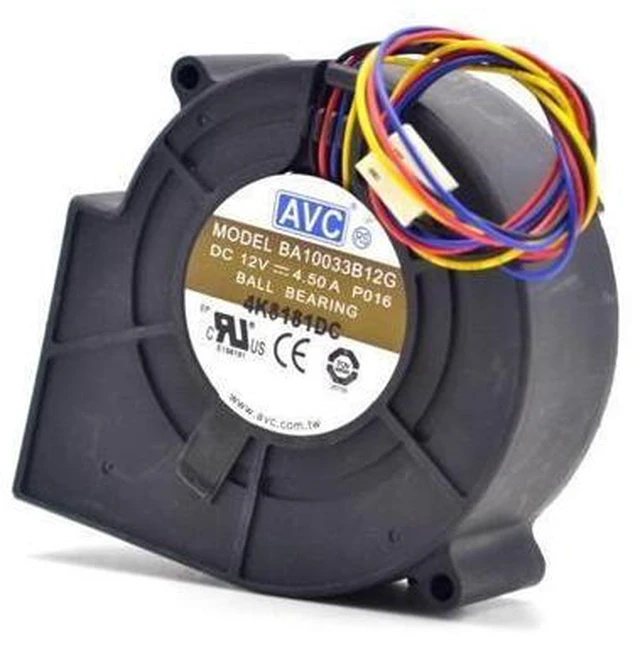 Alt view image 2 of 6 - 1pcs Original BA10033B12G P050 9733 DC 12V 4.5A super violent Blower air dryer exhaust fan