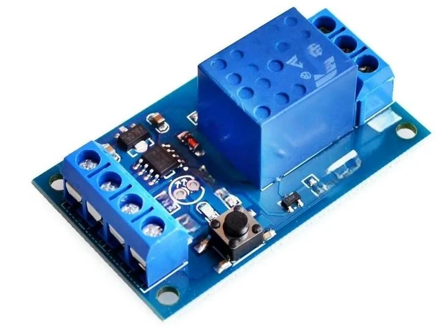 Main image of 12V Bond Bistable Relay Module Car Modification Switch One Key Start and Stop the Self-Locking