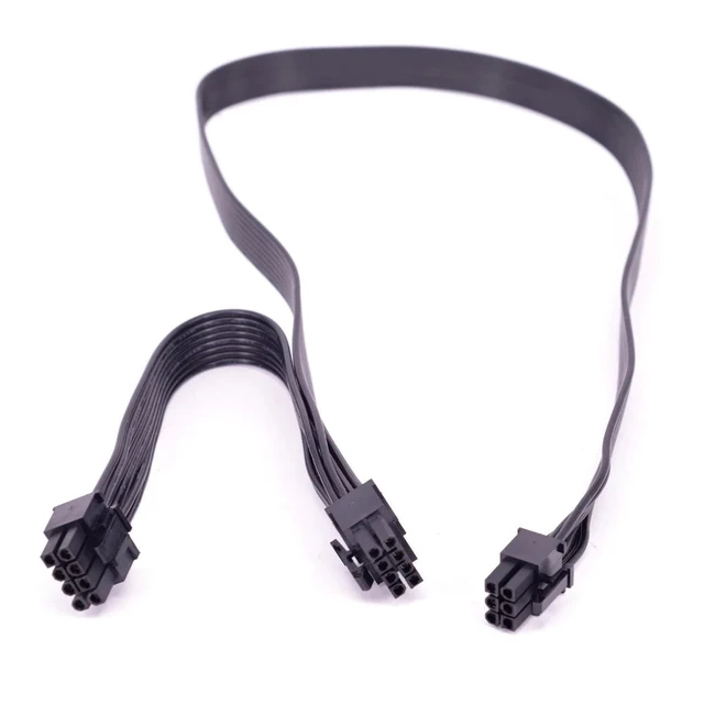 Alt view image 4 of 5 - For Cooler Master Silent Pro M2 1500W 1000W 850W Modular PCIe 6Pin to 8Pin 6+2 Pin 5Pin Peripheral 4Pin SATA Power Supply Cable