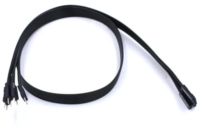 Alt view image 2 of 2 - 30cm/50CM Motherboard switch HDD LED/PLED/Reset SW /Power SW Extension Cable