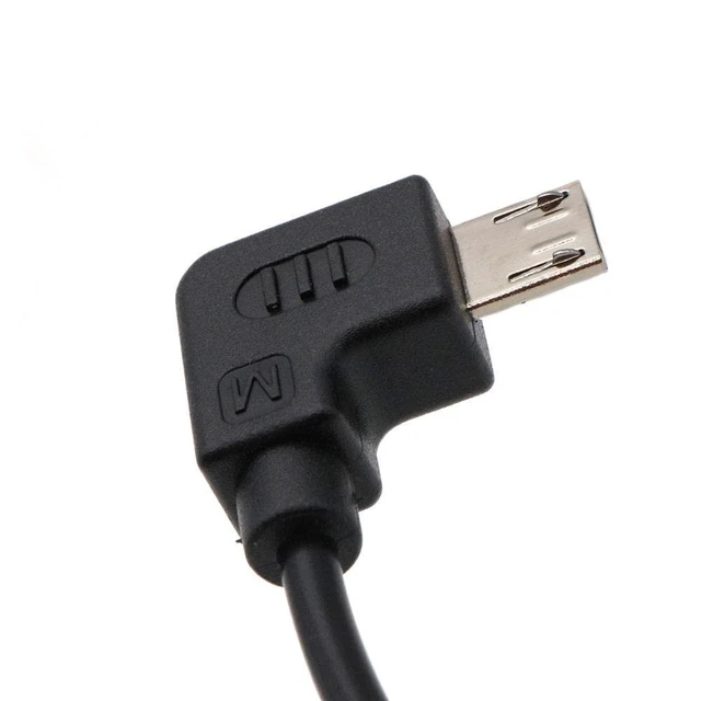 Alt view image 2 of 5 - LingoFoto for Zhiyun Crane 2 for Weebill S Control Cable Micro USB to Mini USB Camera Control Cable for Canon 5D2, 5D3, 6D, 6DII, 7d, 750d 35cm