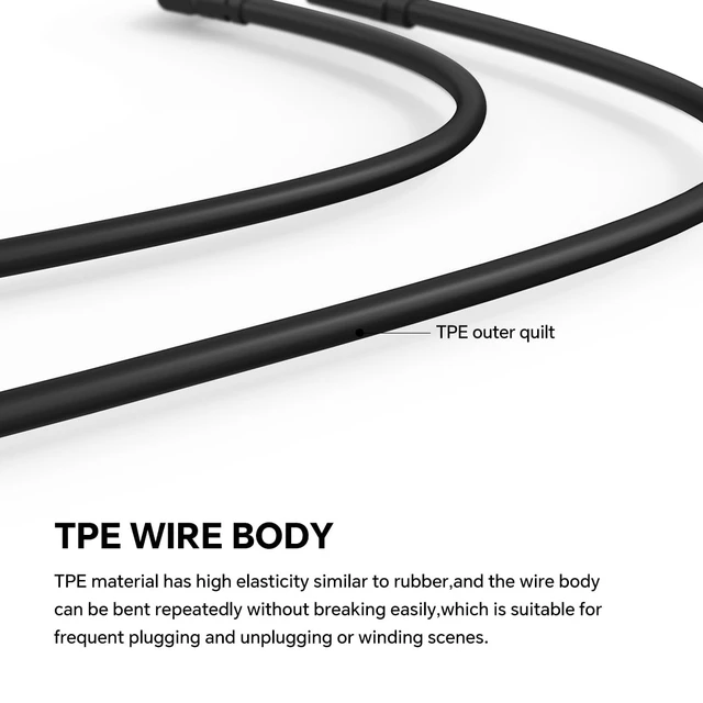Alt view image 3 of 7 - USB-C to USB-C Camera Tethering Cable for Fast Data Transfer and Live Preview for Canon R5/R8/R6 Sony A9 III/A1 II/A1/A9 II Nikon ZF/Z8/Z9 etc (32ft)