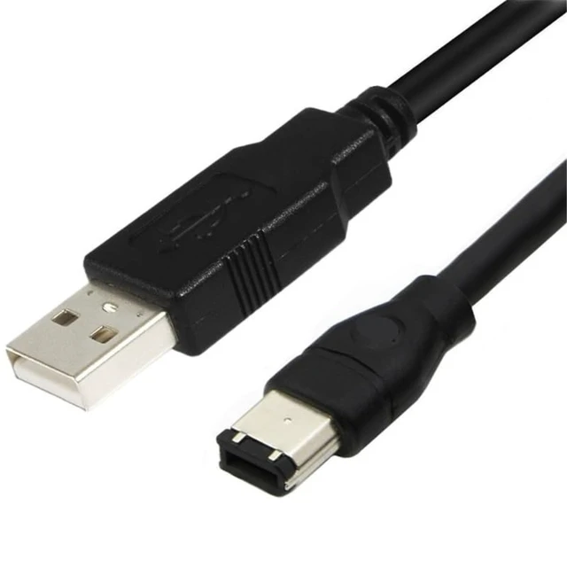 Alt view image 2 of 6 - 6 Pin Male to USB 2.0 Male Adaptor Convertor Cable for Digital Cameras and Printers(4.5 Meters)