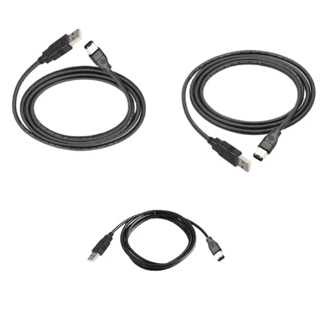 Alt view image 6 of 6 - 6 Pin Male to USB 2.0 Male Adaptor Convertor Cable for Digital Cameras and Printers(4.5 Meters)