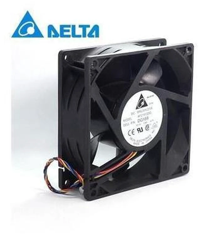 Alt view image 2 of 4 - Delta New AFC1512DG 1550 15CM 12V 1.80A fan server for 150 * 150 * 50mm