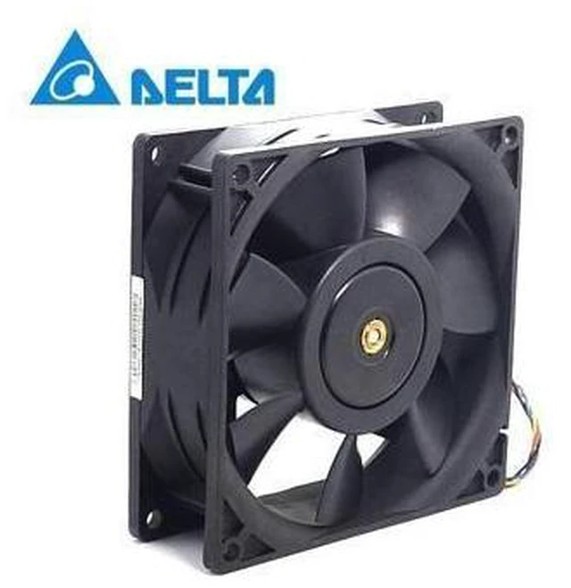 Alt view image 4 of 4 - Delta New AFC1512DG 1550 15CM 12V 1.80A fan server for 150 * 150 * 50mm