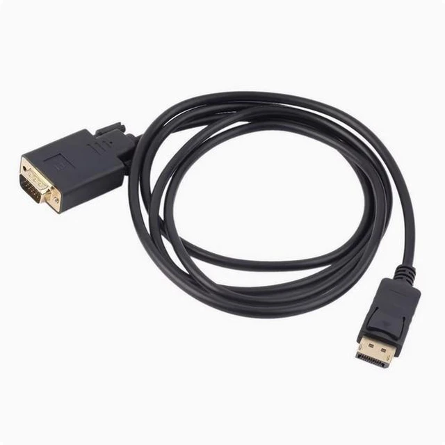 Main image of 1.8m DP to VGA conversion cable Displayport to VGA display conversion cable VGA HD data cable