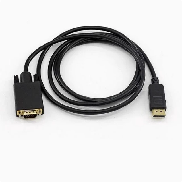 Alt view image 3 of 4 - 1.8m DP to VGA conversion cable Displayport to VGA display conversion cable VGA HD data cable