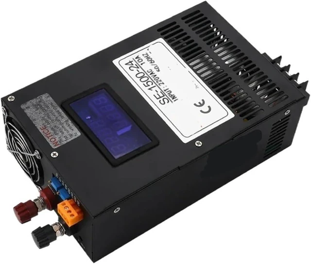 Main image of 1500W Adjustable AC/DC Industrial Switching Power Supply 0-12V 24V 36V 48V 60V 72V 110V 220V(0-110V 13.6A)