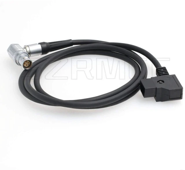 Main image of SZRMCC 1B 6 Pin Female to D-Tap Power Cable for Red Epic Weapon Scarlet MoVI Pro/XL Camera Anton Bauer Battery (Right Angle 6pin 1m)