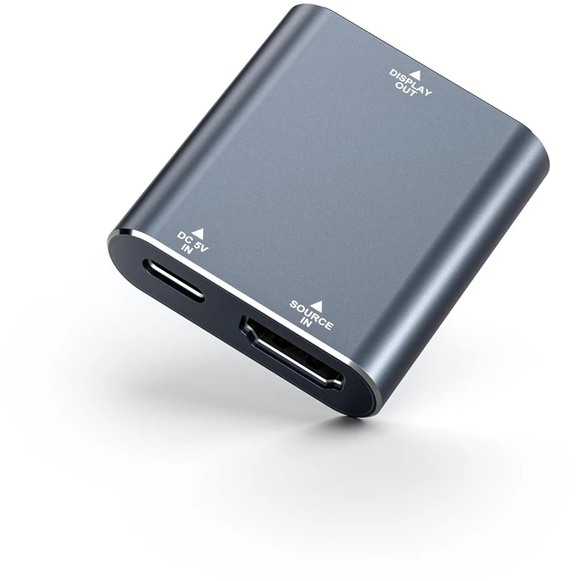 Alt view image 8 of 14 - HDMI to USB-C Adapter, HDMI to Type C Adapter for XREAL One/Viture/RayNeo Air/Rokid AR Glasses and Portable Monitor Compatible 4K 60Hz HDMI Source Devices: Switch 2, PS4/5, Xbox, Laptops