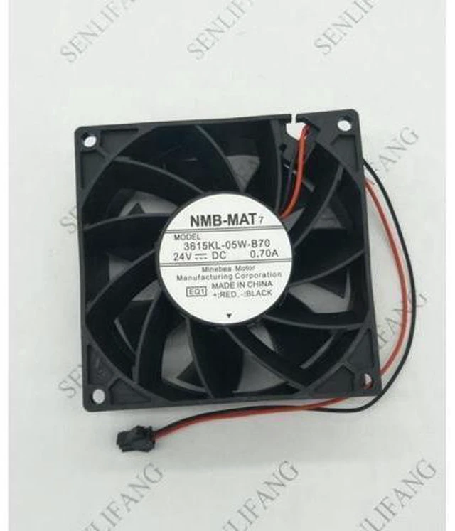 Main image of For NMB 3615KL-05W-B70 24V 0.7A 9cm dedicated drive ACS510\/550 inverter fan