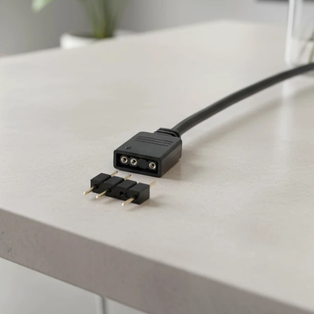 Alt view image 10 of 14 - 1-to-3 ARGB Splitter Cable, ARGB Extension Cables 2-Pack 5V 3 Pin Addressable RGB Extension Cable for Computer Chassis, CPU Heat Sink and 5V ARGB Fans, 2 Pack (11.8 Inches)