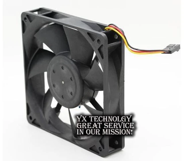 Alt view image 3 of 6 - Nidec TA450DC A34349-57G1 12cm 12025 24V 0.15A double ball bearing 3-wire fans nidec