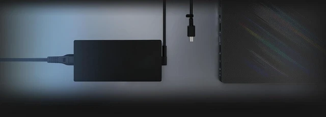 Alt view image 3 of 5 - Slim 240W 200W Charger for Asus ROG Zephyrus G16 (2024) GU605 GU605M GU605MI GU605MI GU605MY GU605MZ GU605MU GU605MV Gaming Laptop 20V 12A Power Supply Adapter Cord
