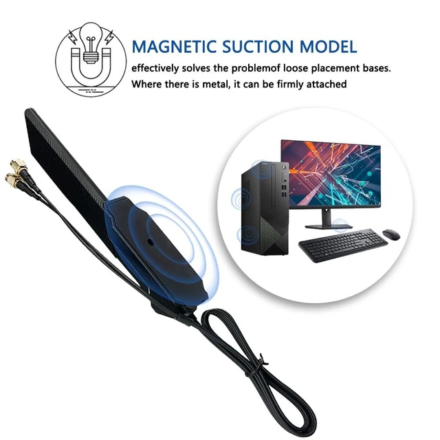 Alt view image 10 of 14 - WiFi 6E Antenna for ASUS ROG Strix X570-E X570-PRO Gaming Z690-PLUS B550-A B450-F B650-A B650E-F Z690-F Z790-F Z790-A Z690-A Z790-E Z790-I Z690-E Gaming/ROG Strix B550-F Gaming/Prime B550-PLUS