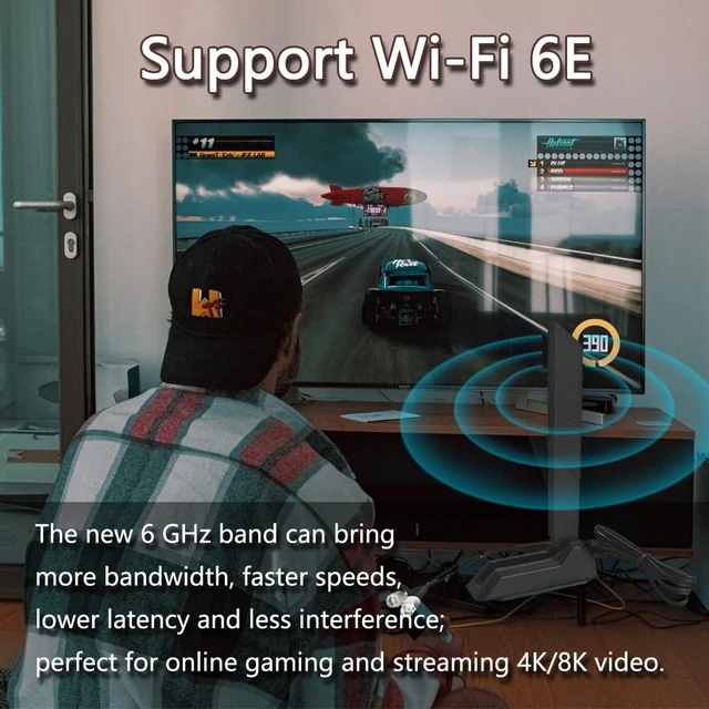 Alt view image 11 of 14 - WiFi 6E Antenna for ASUS ROG Strix X570-E X570-PRO Gaming Z690-PLUS B550-A B450-F B650-A B650E-F Z690-F Z790-F Z790-A Z690-A Z790-E Z790-I Z690-E Gaming/ROG Strix B550-F Gaming/Prime B550-PLUS