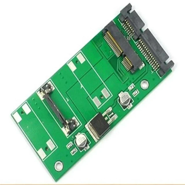 Main image of MSATA to SATA Converter Adapter PCI-E To 2.5" SATA II SSD Adapter PCI-E SSD to 2.5" SATA 22-Pin Converter Adapter