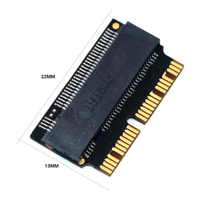Main image of 12+16 Pin M.2 NVME SSD Convert Adapter NVME/AHCI SSD Upgraded Kit For MacBook Air Pro 2013-2017 A1465 A1466 A1398 A1502
