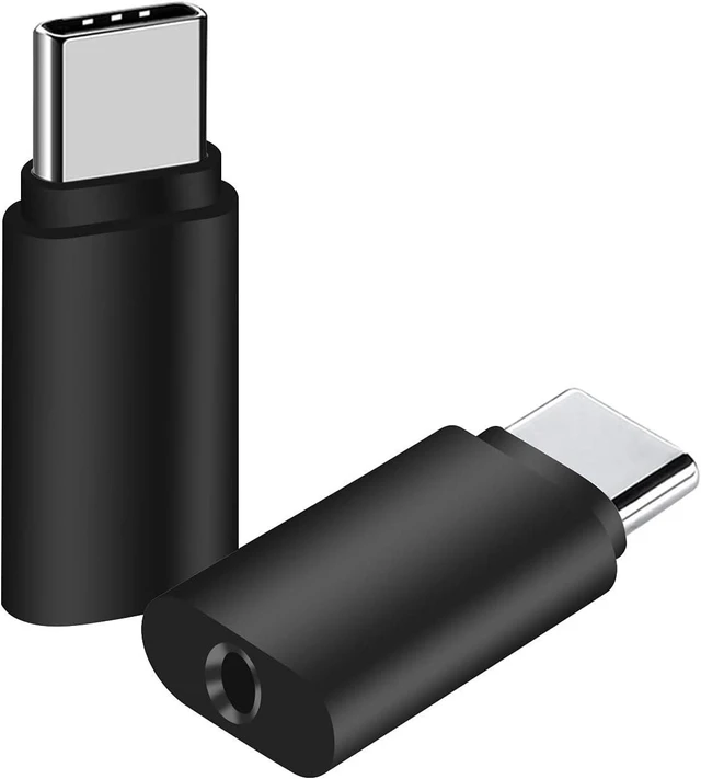 Alt view image 3 of 7 - 3 Pack 3.5MM Female Audio to USB C Male Adapter USB C Female to USB Male Adapter USB Female to USB C Male Adapter Compatible with MAC USB C Devices Earphones Speaker