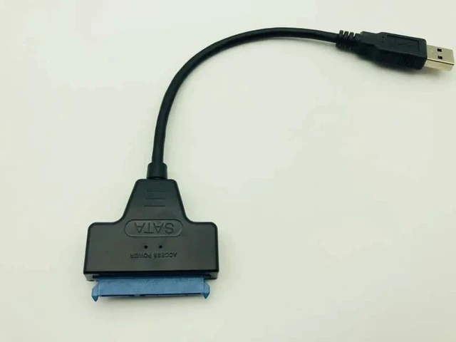 Alt view image 5 of 5 - Computer Cables Connectors HDD USB SATA Adapter Connector SATA/SATA3 to USB 3.0 USB3.0 SATA-USB USB to SATA Cable Adapter