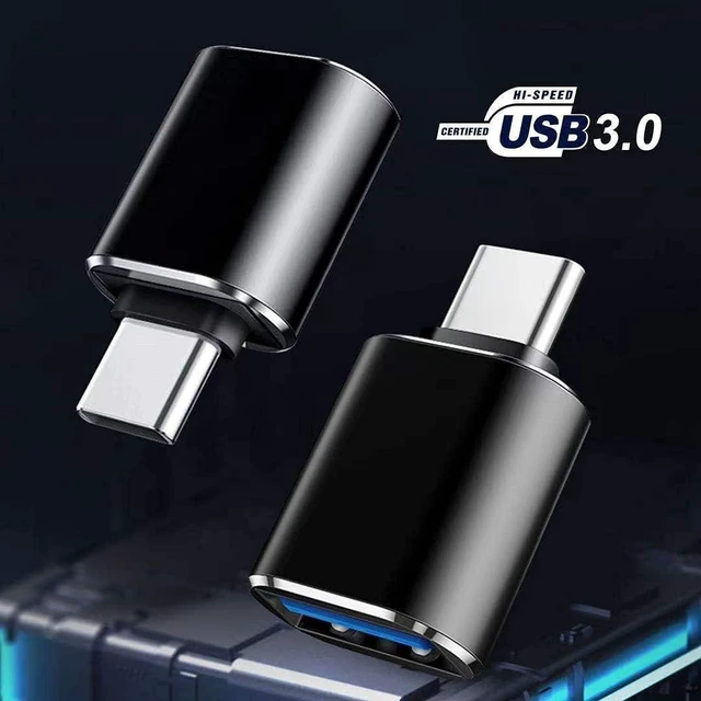 Alt view image 6 of 7 - 3 Pack 3.5MM Female Audio to USB C Male Adapter USB C Female to USB Male Adapter USB Female to USB C Male Adapter Compatible with MAC USB C Devices Earphones Speaker