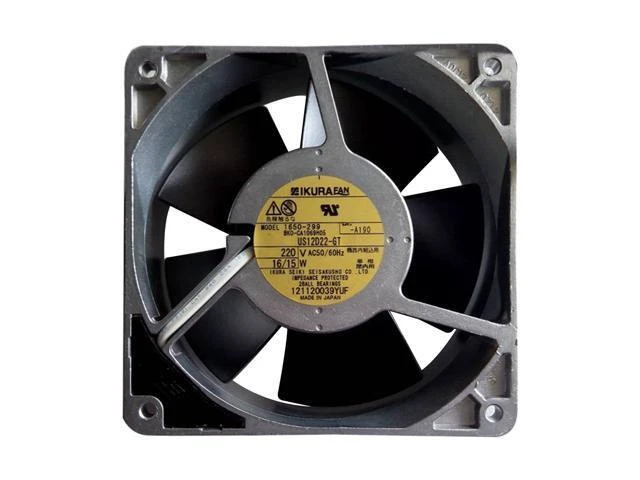 Main image of Original Japan IKURA US12D22-GT 12038 220V 16/15W Full Metal Fan