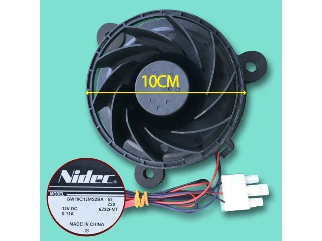 Alt view image 2 of 3 - Nidec GW10C12MS2BA-52 Z20 Server Cooling Fan DC 12V 0.11A 3-wire