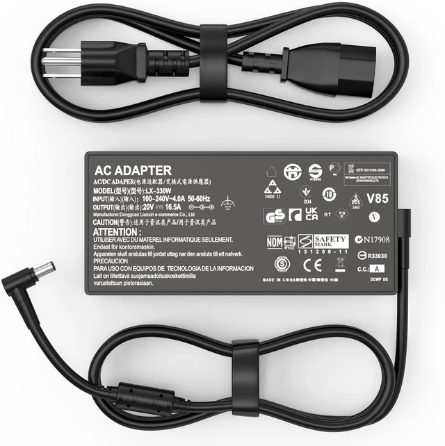 Main image of 330W AC Adapter Compatible with Asus ROG Strix Scar 18 17 16 G18 G16 G17 G15 G834 G634 G733 G814 G614 G513 G713 G732 Zephyrus Duo 16 15 M16 S17 GX650 GU604 Vivobook Power Supply