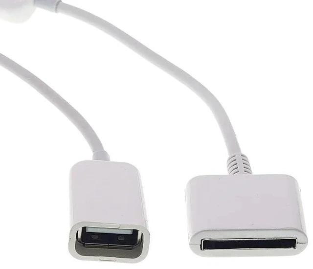Main image of Adapter Cable 30-pin Female to USB 2.0 Female Data Short Cable 30P 15CM Conversion line