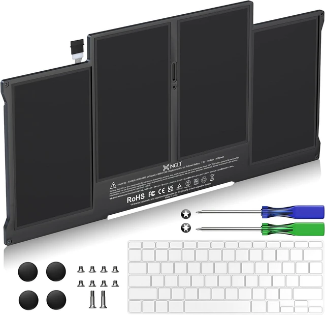 Alt view image 2 of 7 - Replacement Laptop Battery for Apple MacBook Air 13 inch A1466 A1369 with Replacement Screw Driver