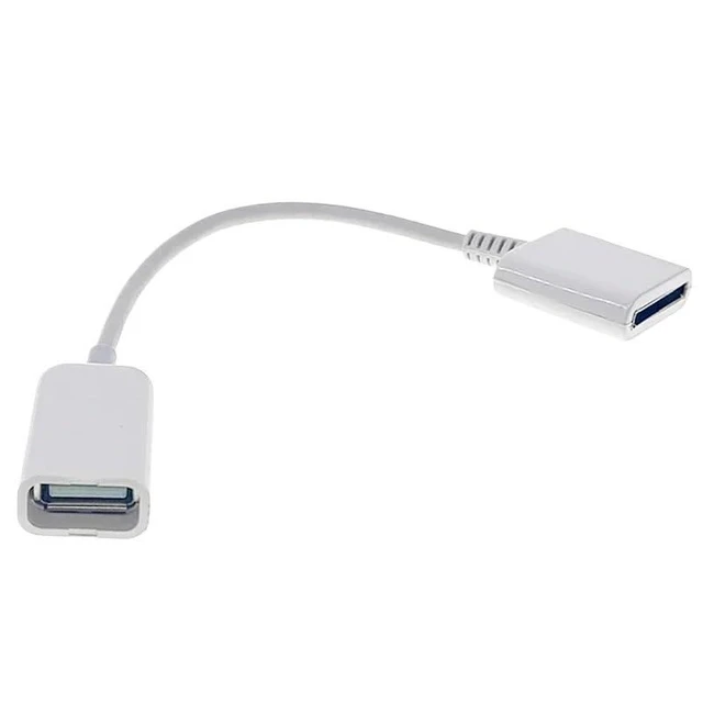 Alt view image 2 of 6 - Adapter Cable 30-pin Female to USB 2.0 Female Data Short Cable 30P 15CM Conversion line