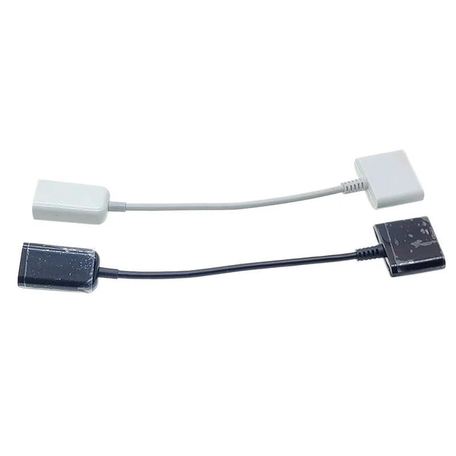 Alt view image 5 of 6 - Adapter Cable 30-pin Female to USB 2.0 Female Data Short Cable 30P 15CM Conversion line