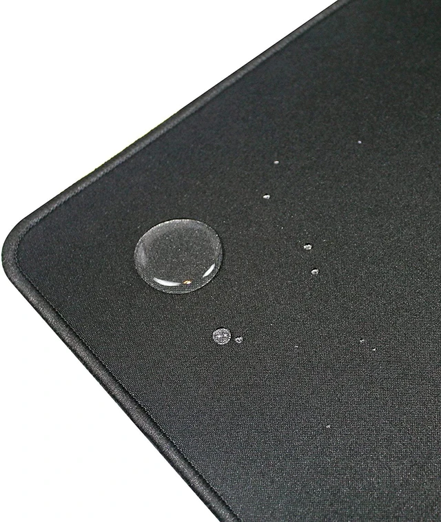 Alt view image 6 of 7 - LPadds L Shaped Mouse Pad - Large, 3mm thickness, Stitched Edges, Water Resistant - Corner Mouse Mat for L Shaped Desk, Corner Desk and Gaming Setup