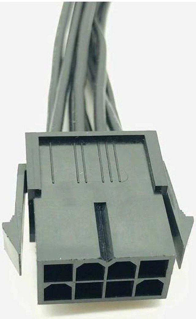 Alt view image 4 of 6 - BUCIER 8Pin CPU Power Cable 8 Pin PCI-E to 8 Pin ATX EPS Male to Female PSU Motherboard Power Supply Extension Adapter Cable 20cm 18AWG