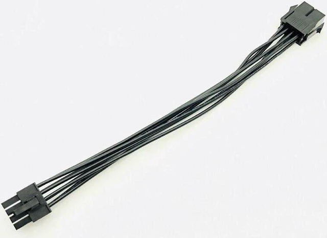 Alt view image 6 of 6 - BUCIER 8Pin CPU Power Cable 8 Pin PCI-E to 8 Pin ATX EPS Male to Female PSU Motherboard Power Supply Extension Adapter Cable 20cm 18AWG