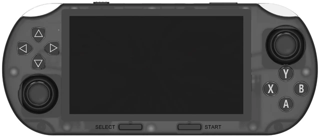 Alt view image 6 of 6 - SF3000 Handheld Game Console Two-Player TV Connection, HD Large Screen with Joysticks, Retro Open-Source Arcade Handheld, 64GB, with 2 Controllers