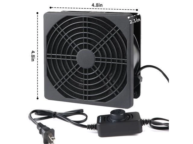 Alt view image 5 of 6 - 120V Solder Smoker Absorber Remover Fume Extractor Smoke Prevention DIY Working Cooling Fan Soldering with spare Carbon filter SXDOOL SXD12038B1LM