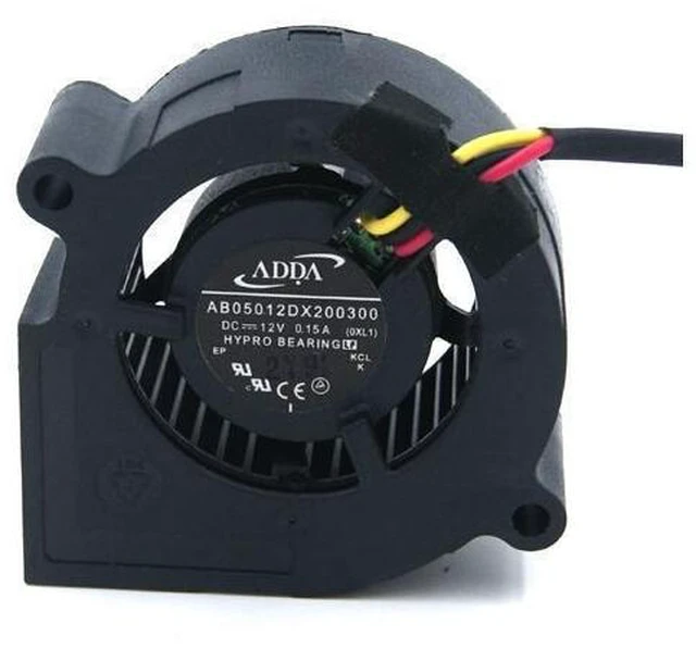 Main image of 50MM ADDA AB05012DX200300 12V 0.15A 3 Wires Benq projector Cooling Fan