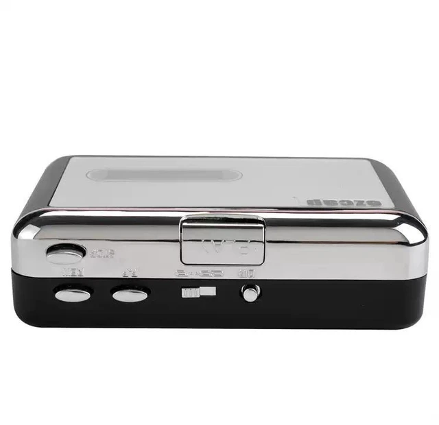 Main image of Standalone Cassette to MP3 Converter Auto Reverse, Direct USB Recording, No Computer Needed, Portable Tape Player & Digitalizer - ezcap231