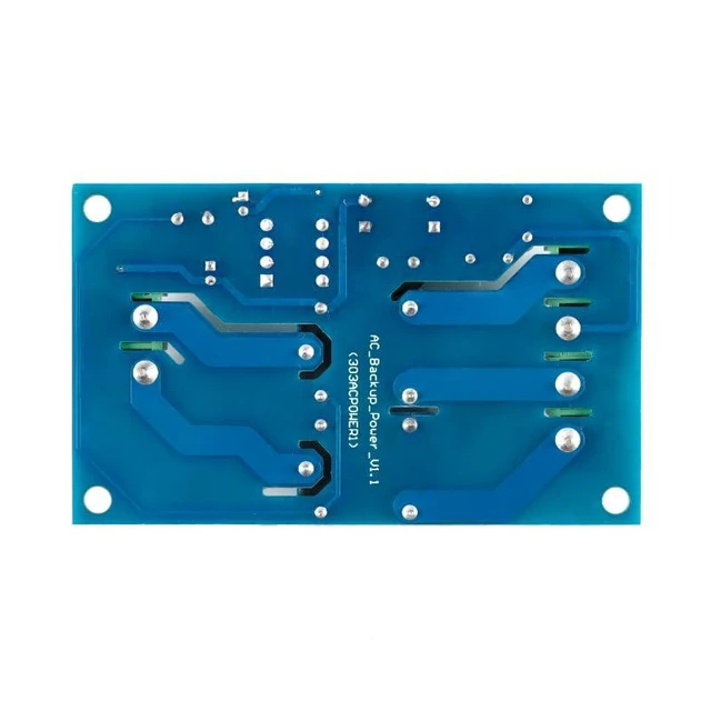 Alt view image 5 of 6 - 2PCS 2 Channel Automatic Power Switching Module Automatic Emergency Power Supply Module Switch Dual Power Supply Module AC 90-240V 10A Backup Battery Switch Controller Module