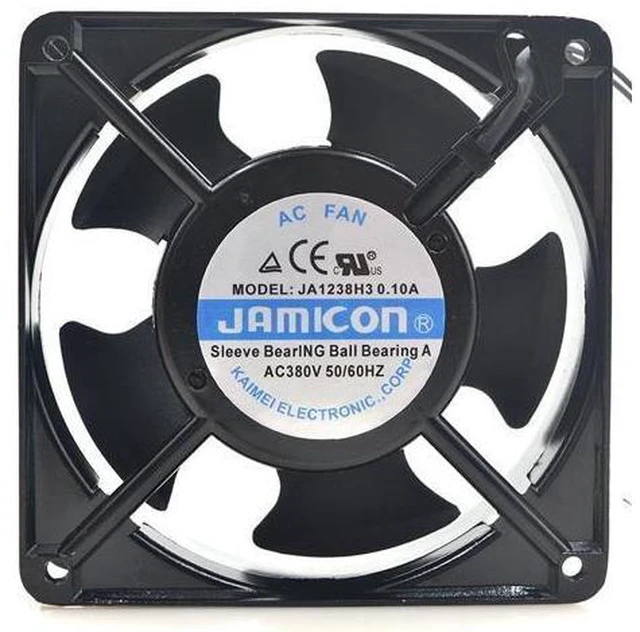 Main image of JAMICON JA1238H3 380V 12CM 12038 120MM X 38MM AC cooling fan