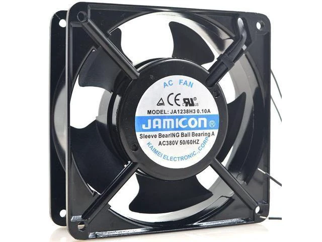 Alt view image 2 of 5 - JAMICON JA1238H3 380V 12CM 12038 120MM X 38MM AC cooling fan