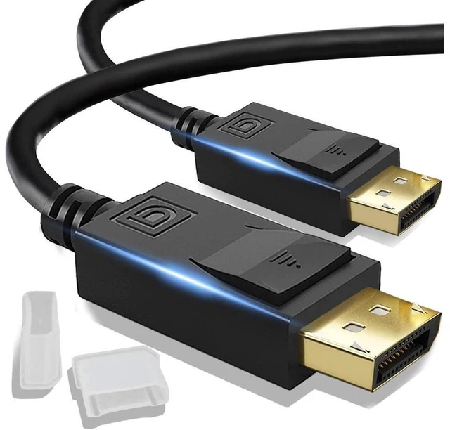 Main image of 8K DisplayPort Cable 1.4 3.3ft / 1M, DP 1.4 to DP 1.4 Cable Support 8K @60Hz, 4K @144Hz,32.4Gbps, HBR3, HDR, for PC, TV, Laptop, DisplayPort to DisplayPort Cable (3.3 Feet) eokCXOY