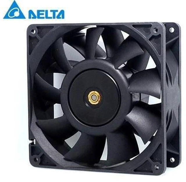 Alt view image 3 of 6 - delta 14050 24V2.3A FFB1424SHG super wind 14cm dual ball bearing cooling fan 140*140*50mm