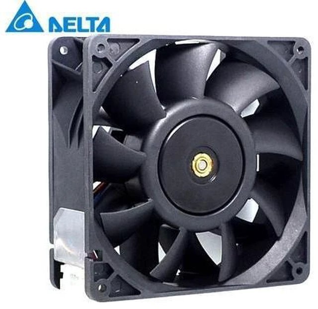 Alt view image 4 of 6 - delta 14050 24V2.3A FFB1424SHG super wind 14cm dual ball bearing cooling fan 140*140*50mm