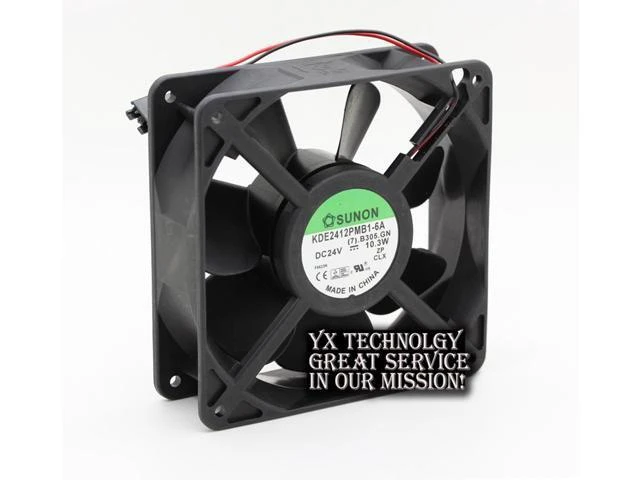 Alt view image 2 of 6 - SUNON and KDE2412PMB1-6A 12038 12cm 24V 10.3W inverter fan 120*120*38mm
