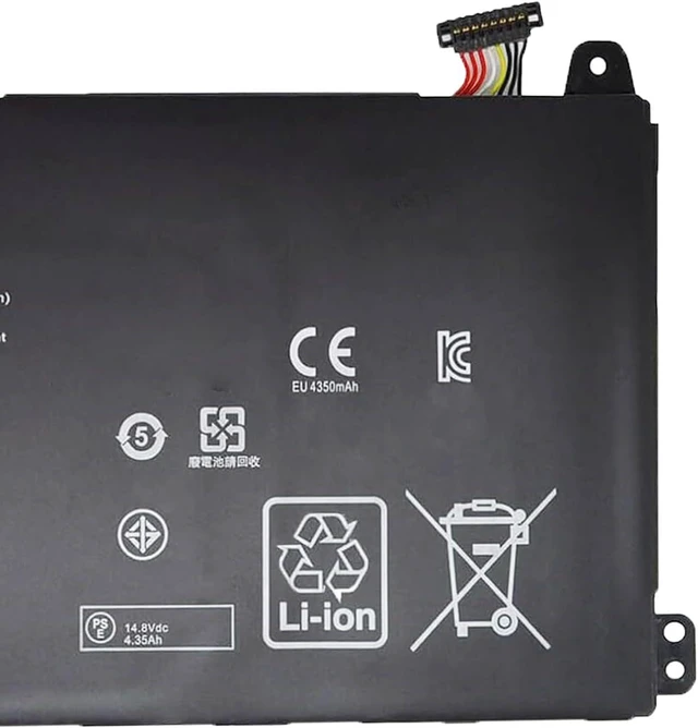 Alt view image 3 of 5 - C41-N541 Laptop Battery 66Wh 4520mAh 14.8V Compatible with ASUS Q501L Q501L-BBI Q501LA Q501LA-BSI5T19 Q501LA-BBI5T03 Series 0B200-00430100M N54PNC3