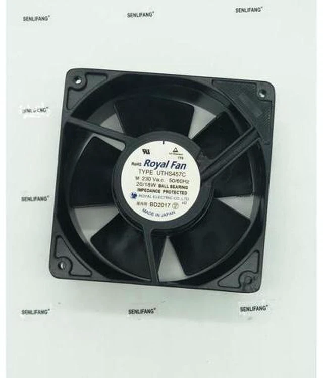 Main image of UTHS457C 230V original ROYAL FAN 120 * 120 * 38MM all-metal high-temperature fan